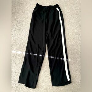 Simply Vera Vera Wang Tie Wide Leg Pants With Pockets Slit Detail Size Small